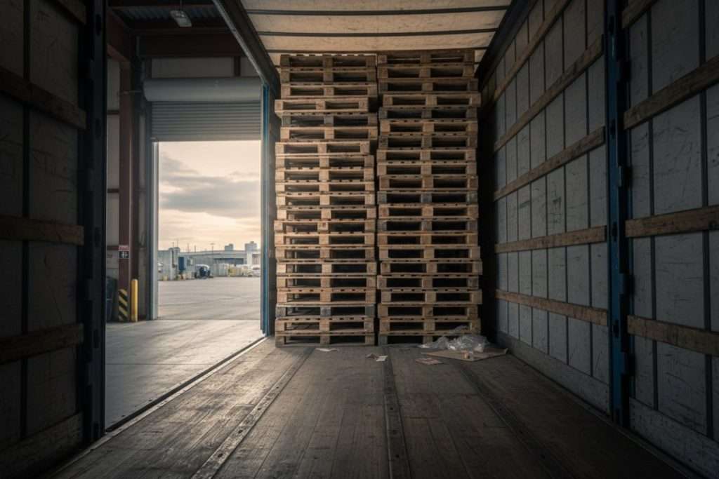 Combien de palettes dans un camion ? La réponse exacte